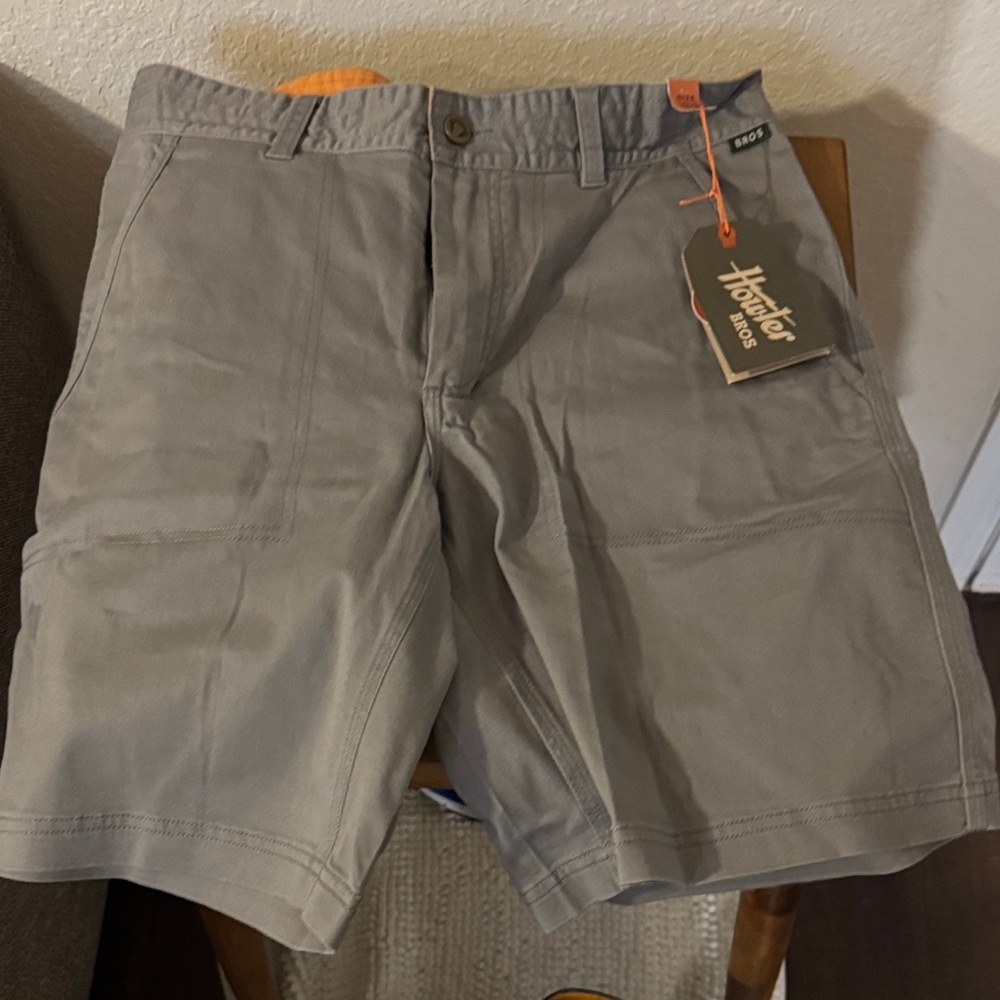 Howler Brothers Casual Shorts – Light Grey – Size 33 – New With Tags